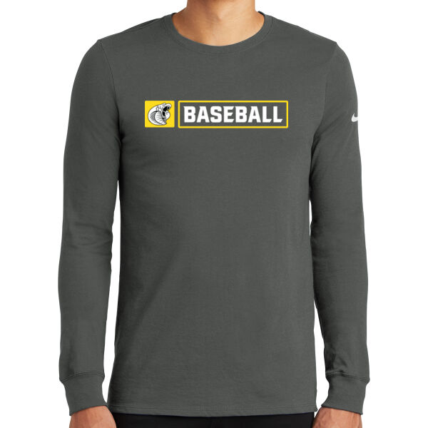 Cobras Baseball - Dri FIT Cotton/Poly Long Sleeve Tee Thumbnail