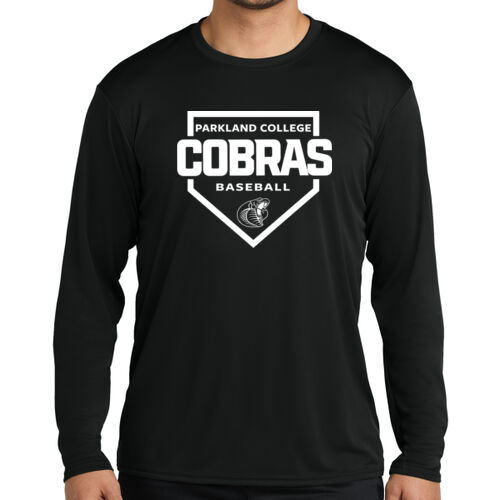Parkland College Cobras Baseball - Long Sleeve Performance Tee Thumbnail