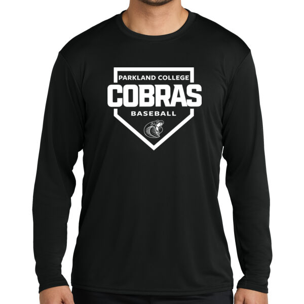 Parkland College Cobras Baseball - Long Sleeve Performance Tee Thumbnail
