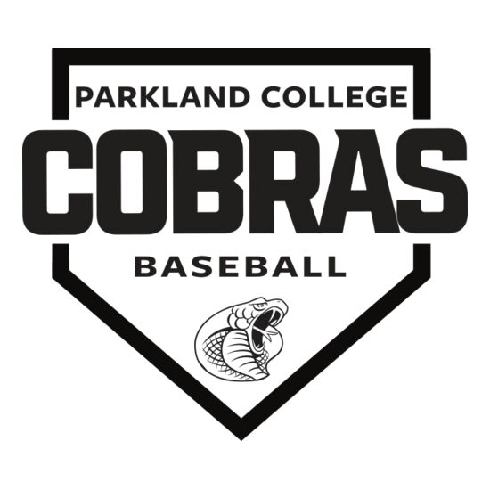 Parkland College Baseball Home Plate - Black Thumbnail